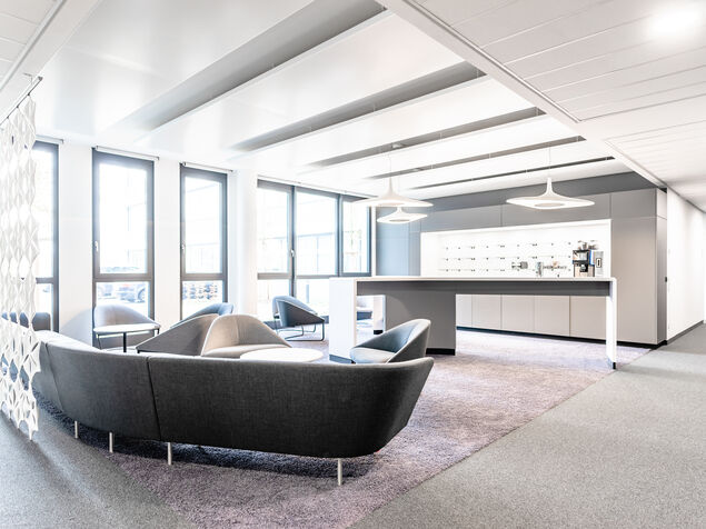 Lounge und Küche