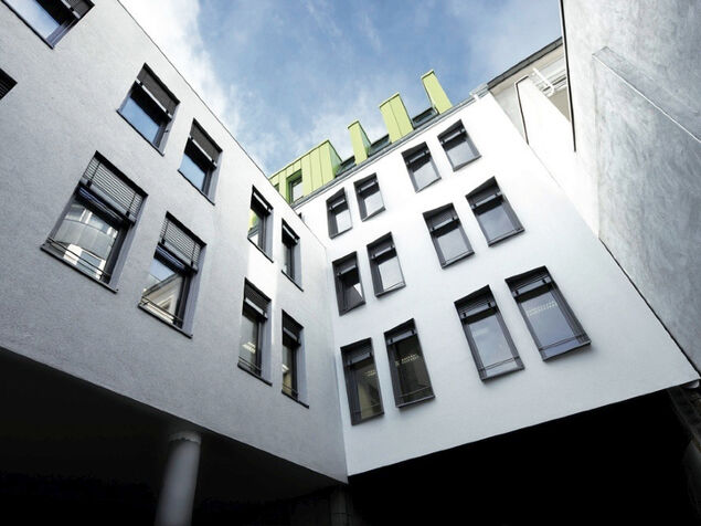 Ansicht aus dem Innenhof